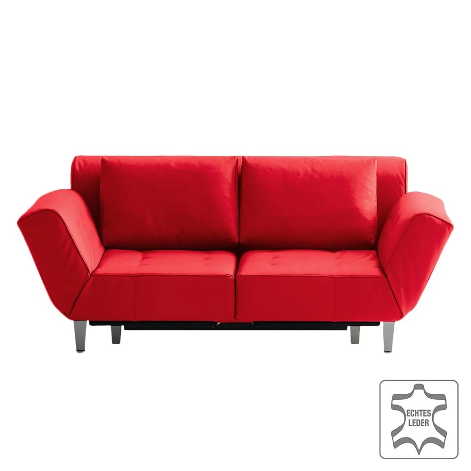 Chillout by Franz Fertig Canapé convertible Leo - Rouge 2 Chillout by Franz Fertig Canapé convertible Leo - Rouge – Image 2