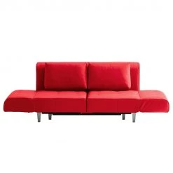 Chillout by Franz Fertig Canapé convertible Leo - Rouge 15 Chillout by Franz Fertig Canapé convertible Leo - Rouge -Canapés Soldes Magasin schlafsofa leo echtleder rot 1408050