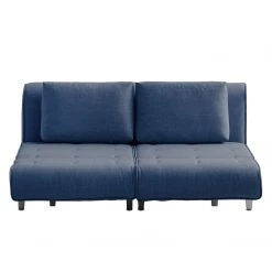 Chillout by Franz Fertig Canapé convertible Leo - Bleu -Canapés Soldes Magasin schlafsofa leo webstoff blau 1396318