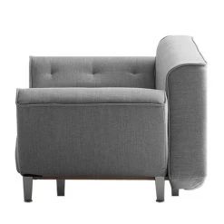 Chillout by Franz Fertig Canapé convertible Leo - Gris clair -Canapés Soldes Magasin schlafsofa leo webstoff hellgrau 1396250