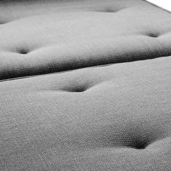 Chillout by Franz Fertig Canapé convertible Leo - Gris clair -Canapés Soldes Magasin schlafsofa leo webstoff hellgrau 1396558