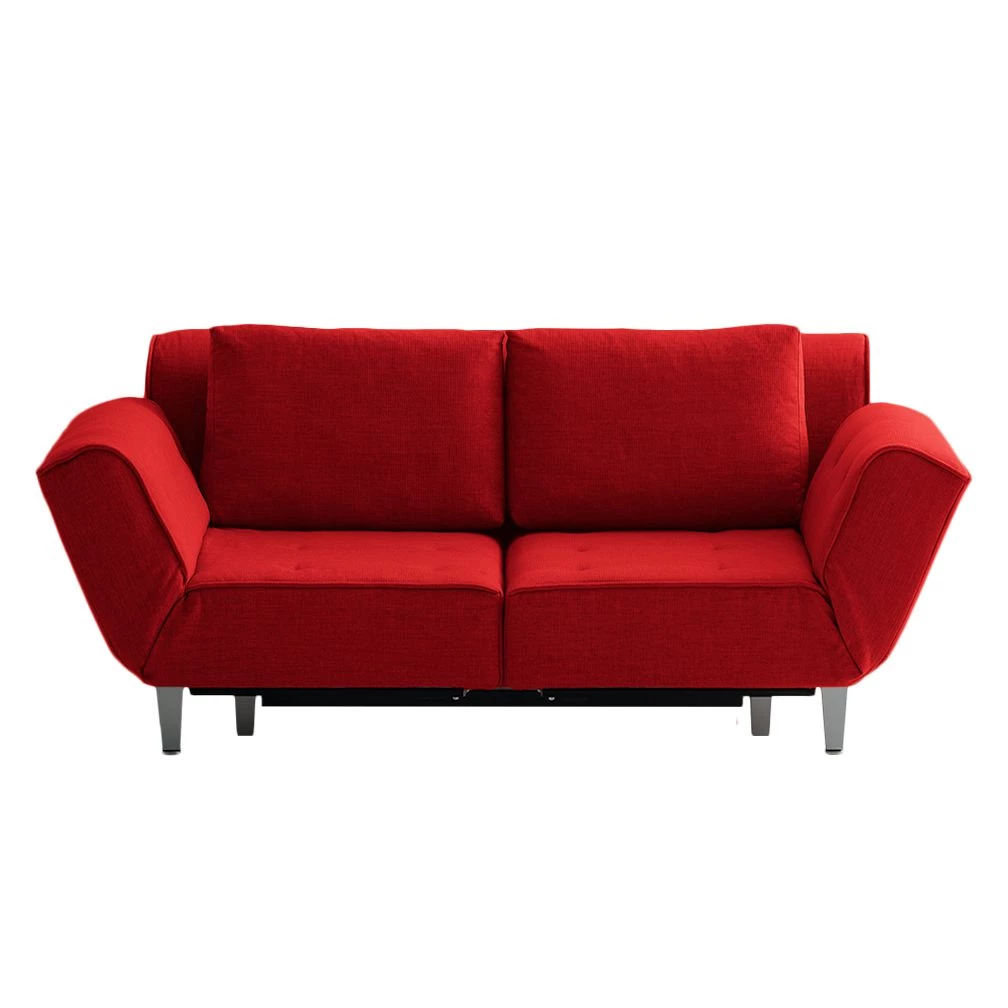 Chillout by Franz Fertig Canapé convertible Leo - Rouge 1 Chillout by Franz Fertig Canapé convertible Leo - Rouge
