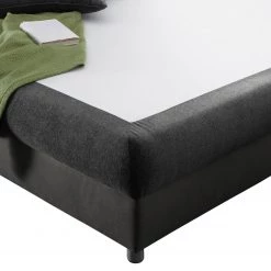 Fredriks Canapé convertible Manacor - Anthracite clair -Canapés Soldes Magasin schlafsofa manacor flachgewebe microfaser hellanthrazit 4064104