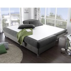 Fredriks Canapé convertible Manacor - Anthracite clair -Canapés Soldes Magasin schlafsofa manacor flachgewebe microfaser hellanthrazit 4064112