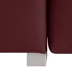 Chillout by Franz Fertig Canapé convertible Plaza - Bordeaux - Largeur : 178 cm - Sans fonction 19 Chillout by Franz Fertig Canapé convertible Plaza - Bordeaux - Largeur : 178 cm - Sans fonction -Canapés Soldes Magasin schlafsofa plaza echtleder bordeaux 178 cm gerade armlehnen 1413534