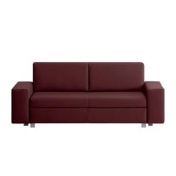 Chillout by Franz Fertig Canapé convertible Plaza - Bordeaux - Largeur : 178 cm - Sans fonction