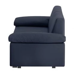Chillout by Franz Fertig Canapé convertible Plaza - Bleu foncé - Largeur : 172 cm - Accoudoir réglable 14 Chillout by Franz Fertig Canapé convertible Plaza - Bleu foncé - Largeur : 172 cm - Accoudoir réglable -Canapés Soldes Magasin schlafsofa plaza echtleder dunkelblau 172 cm abklappbare armlehnen 1412770