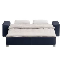 Chillout by Franz Fertig Canapé convertible Plaza - Bleu foncé - Largeur : 172 cm - Accoudoir réglable 13 Chillout by Franz Fertig Canapé convertible Plaza - Bleu foncé - Largeur : 172 cm - Accoudoir réglable -Canapés Soldes Magasin schlafsofa plaza echtleder dunkelblau 172 cm abklappbare armlehnen 1412790