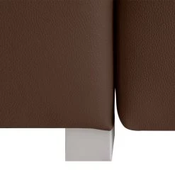 Chillout by Franz Fertig Canapé convertible Plaza - Expresso - Largeur : 172 cm - Accoudoir réglable -Canapés Soldes Magasin schlafsofa plaza echtleder espresso 172 cm abklappbare armlehnen 1412622