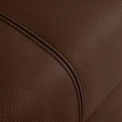 Chillout by Franz Fertig Canapé convertible Plaza - Expresso - Largeur : 172 cm - Accoudoir réglable -Canapés Soldes Magasin schlafsofa plaza echtleder espresso 172 cm abklappbare armlehnen 1412634