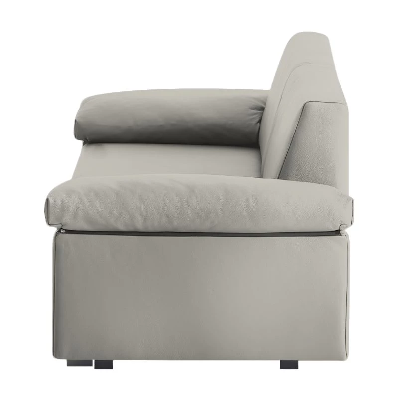 Chillout by Franz Fertig Canapé convertible Plaza - Gris - Largeur : 222 cm - Accoudoir réglable 4 Chillout by Franz Fertig Canapé convertible Plaza - Gris - Largeur : 222 cm - Accoudoir réglable – Image 4