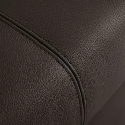 Chillout by Franz Fertig Canapé convertible Plaza - Marron bison - Largeur : 192 cm - Accoudoir réglable -Canapés Soldes Magasin schlafsofa plaza echtleder kaffeebraun 192 cm abklappbare armlehnen 1414270