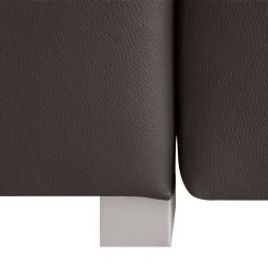 Chillout by Franz Fertig Canapé convertible Plaza - Marron bison - Largeur : 192 cm - Accoudoir réglable -Canapés Soldes Magasin schlafsofa plaza echtleder kaffeebraun 192 cm abklappbare armlehnen 1414302