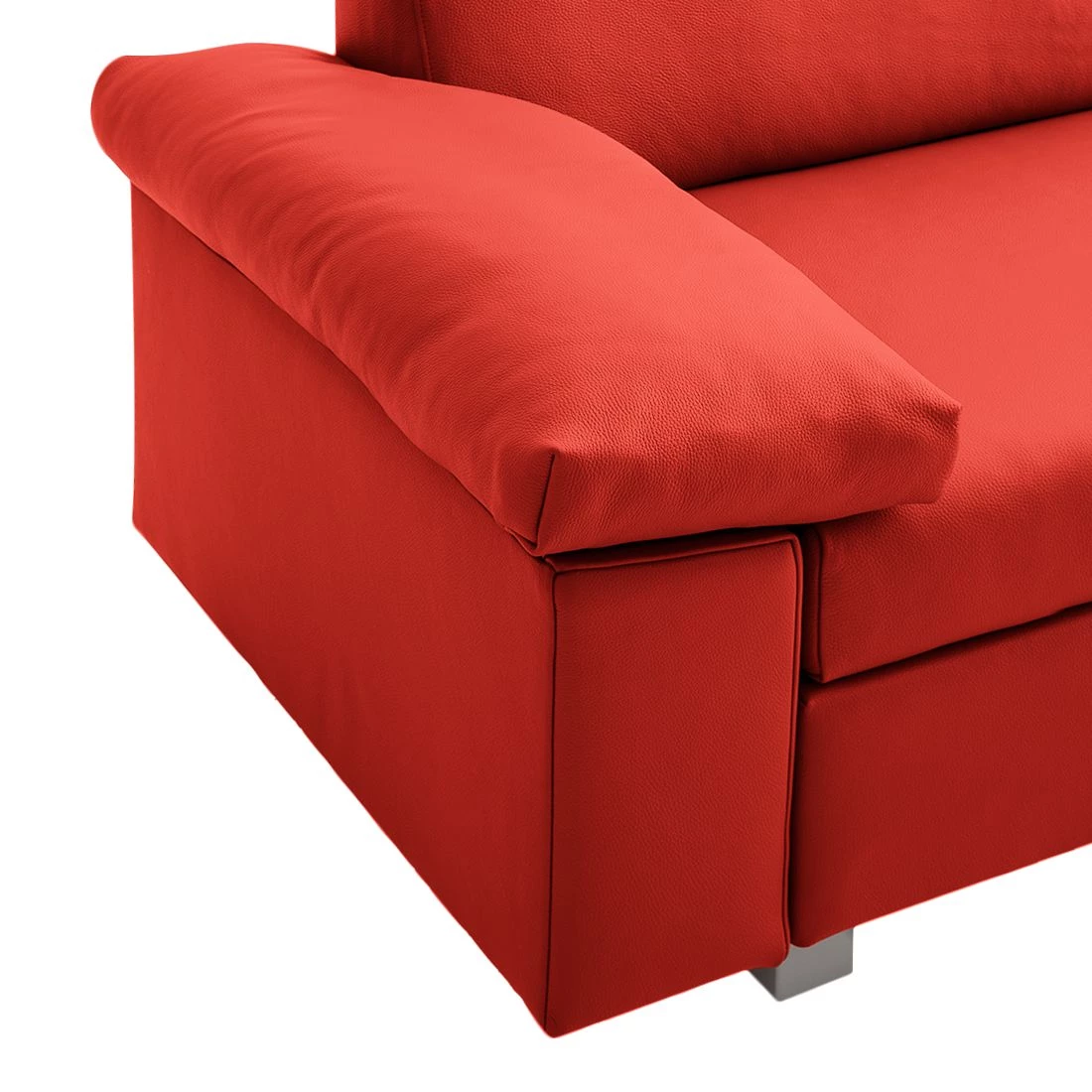 Chillout by Franz Fertig Canapé convertible Plaza - Rouge - Largeur : 172 cm - Accoudoir réglable 6 Chillout by Franz Fertig Canapé convertible Plaza - Rouge - Largeur : 172 cm - Accoudoir réglable – Image 6