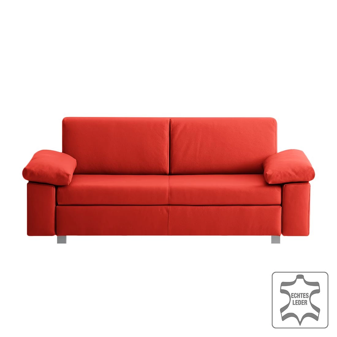 Chillout by Franz Fertig Canapé convertible Plaza - Rouge - Largeur : 172 cm - Accoudoir réglable 2 Chillout by Franz Fertig Canapé convertible Plaza - Rouge - Largeur : 172 cm - Accoudoir réglable – Image 2