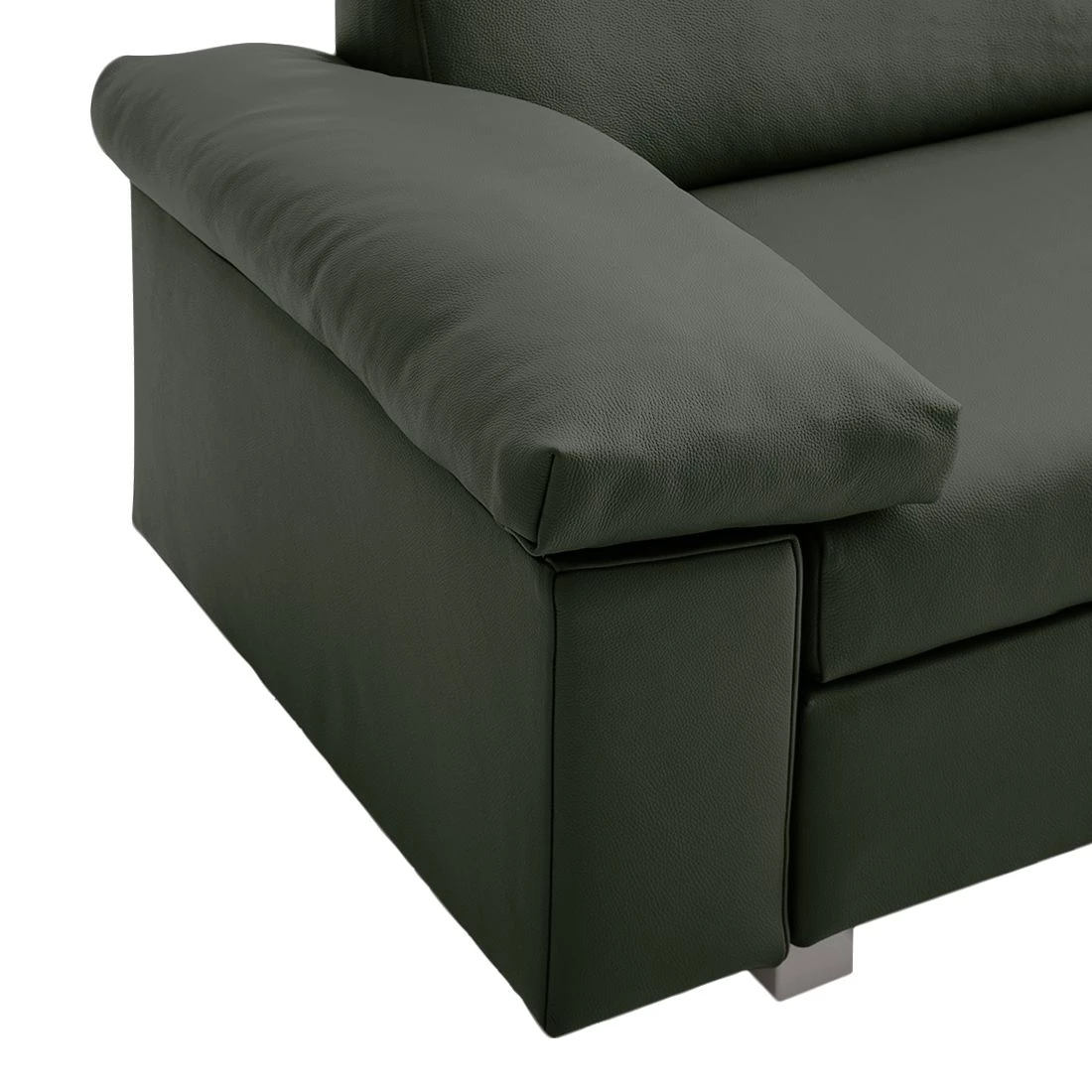 Chillout by Franz Fertig Canapé convertible Plaza - Vert sapin - Largeur : 172 cm - Accoudoir réglable 6 Chillout by Franz Fertig Canapé convertible Plaza - Vert sapin - Largeur : 172 cm - Accoudoir réglable – Image 6