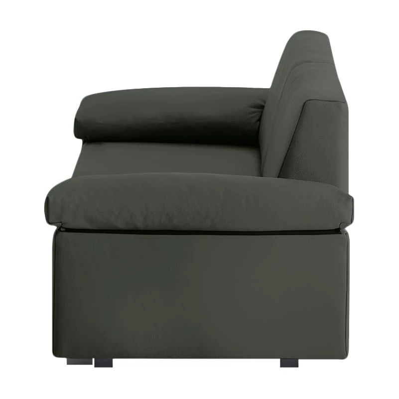 Chillout by Franz Fertig Canapé convertible Plaza - Vert sapin - Largeur : 172 cm - Accoudoir réglable 4 Chillout by Franz Fertig Canapé convertible Plaza - Vert sapin - Largeur : 172 cm - Accoudoir réglable – Image 4