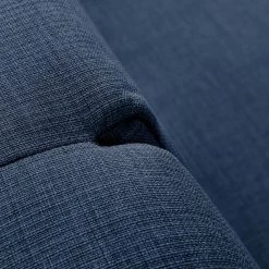 Chillout by Franz Fertig Canapé convertible Plaza - Bleu - Largeur : 178 cm - Sans fonction -Canapés Soldes Magasin schlafsofa plaza webstoff blau 178 cm 1397378