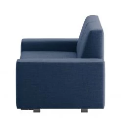 Chillout by Franz Fertig Canapé convertible Plaza - Bleu - Largeur : 178 cm - Sans fonction -Canapés Soldes Magasin schlafsofa plaza webstoff blau 178 cm 1397386