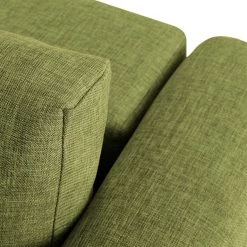 Chillout by Franz Fertig Canapé convertible Randa - Vert - Largeur : 202 cm -Canapés Soldes Magasin schlafsofa randa webstoff gruen 168 cm 4016432