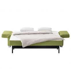 Chillout by Franz Fertig Canapé convertible Randa - Vert - Largeur : 202 cm -Canapés Soldes Magasin schlafsofa randa webstoff gruen 168 cm 4016448