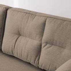 Roomscape Canapé convertible Realico - Cappuccino -Canapés Soldes Magasin schlafsofa realico webstoff cappuccino 4912900