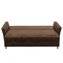 Mooved Canapé convertible Rollins - Cognac vintage -Canapés Soldes Magasin schlafsofa rollins antiklederoptik vintage cognac 4960744