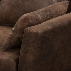 Mooved Canapé convertible Rollins - Cognac vintage -Canapés Soldes Magasin schlafsofa rollins antiklederoptik vintage cognac 4960772