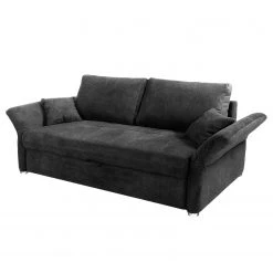 Home Design Canapé convertible Sinderby - Gris foncé - Largeur : 228 cm -Canapés Soldes Magasin schlafsofa sinderby microfaser dunkelgrau 228 cm 4295160