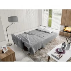 Mørteens Canapé convertible Sundance - Gris clair -Canapés Soldes Magasin schlafsofa sundance webstoff hellgrau 4878760