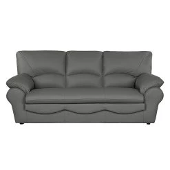 Modoform Canapé convertible Torsby - Cuir véritable anthracite -Canapés Soldes Magasin schlafsofa torsby echtleder anthrazit 495116