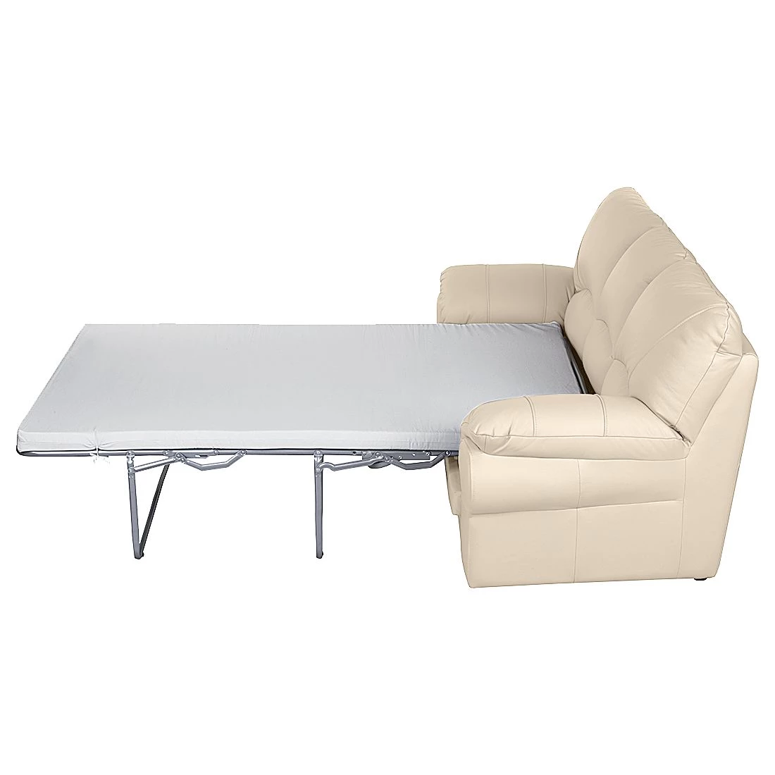 Modoform Canapé convertible Torsby - Cuir véritable beige 9 Modoform Canapé convertible Torsby - Cuir véritable beige – Image 9