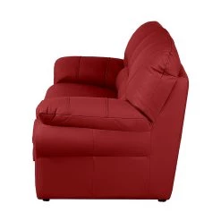 Modoform Canapé convertible Torsby - Cuir véritable rouge -Canapés Soldes Magasin schlafsofa torsby echtleder rot 494946