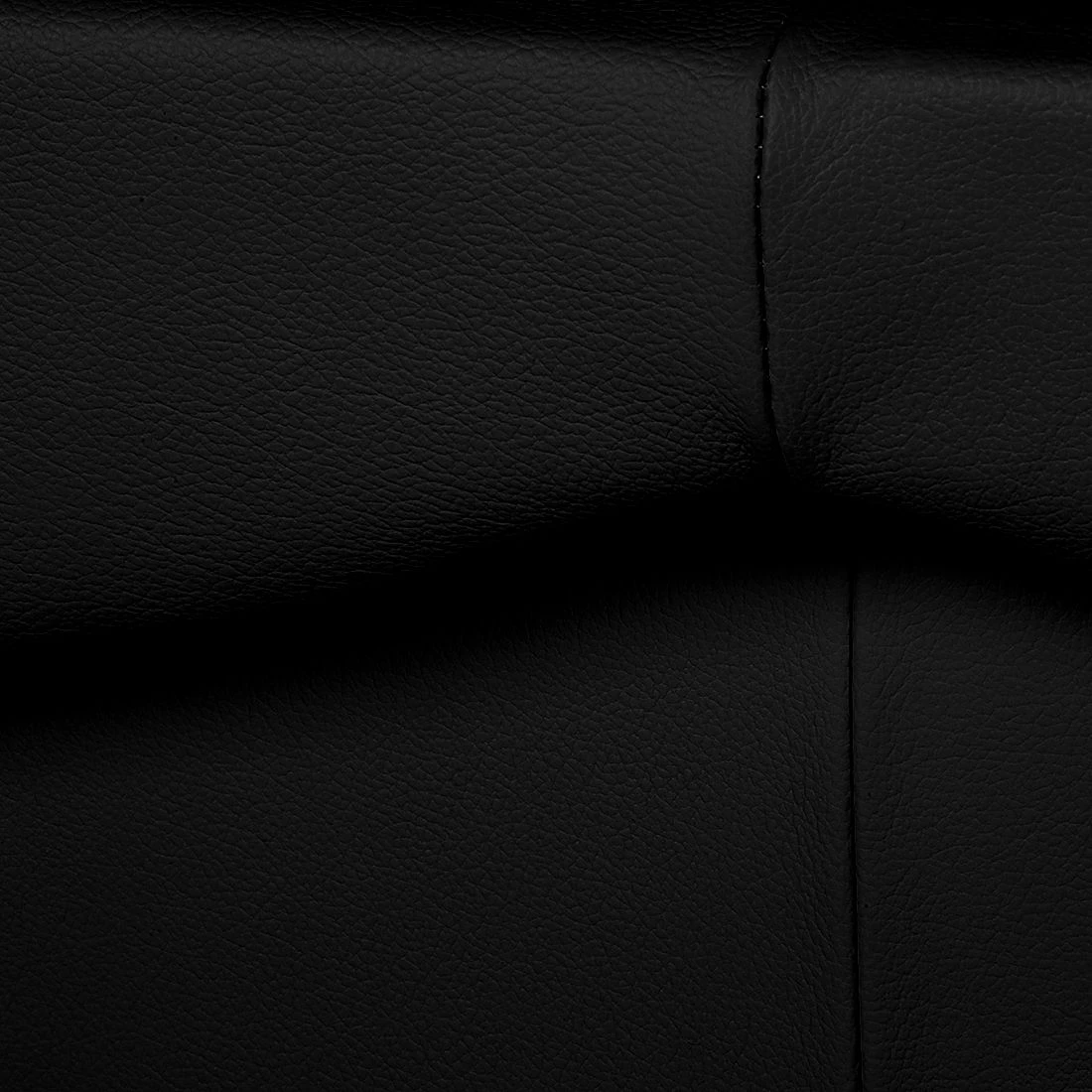 Modoform Canapé convertible Torsby - Cuir véritable Noir 13 Modoform Canapé convertible Torsby - Cuir véritable Noir – Image 13