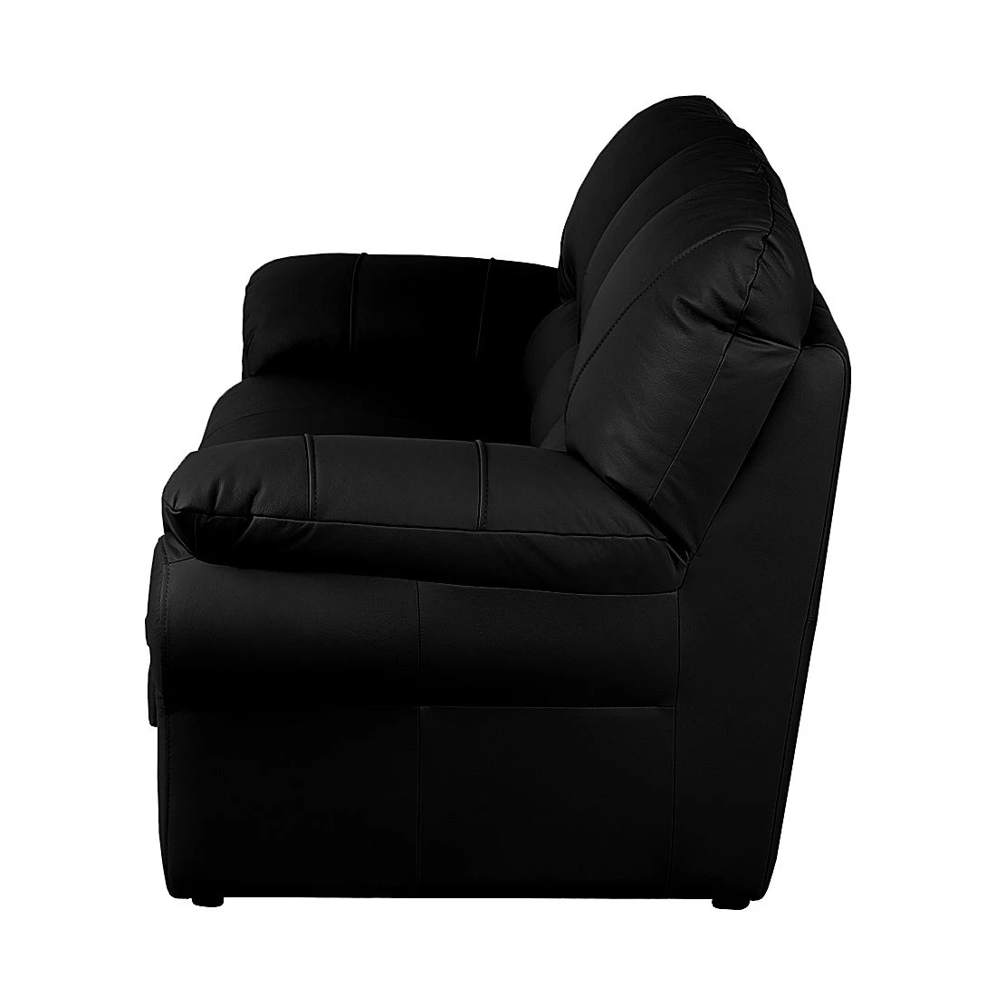 Modoform Canapé convertible Torsby - Cuir véritable Noir 7 Modoform Canapé convertible Torsby - Cuir véritable Noir – Image 7