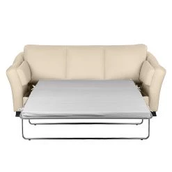 Modoform Canapé convertible Toucy - Cuir véritable Beige -Canapés Soldes Magasin schlafsofa toucy echtleder beige 461354