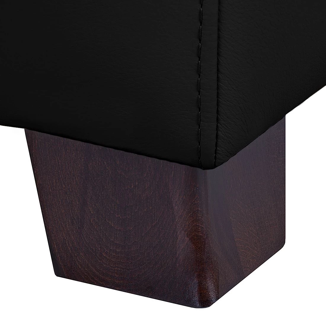 Modoform Canapé convertible Toucy - Cuir véritable noir 16 Modoform Canapé convertible Toucy - Cuir véritable noir – Image 16