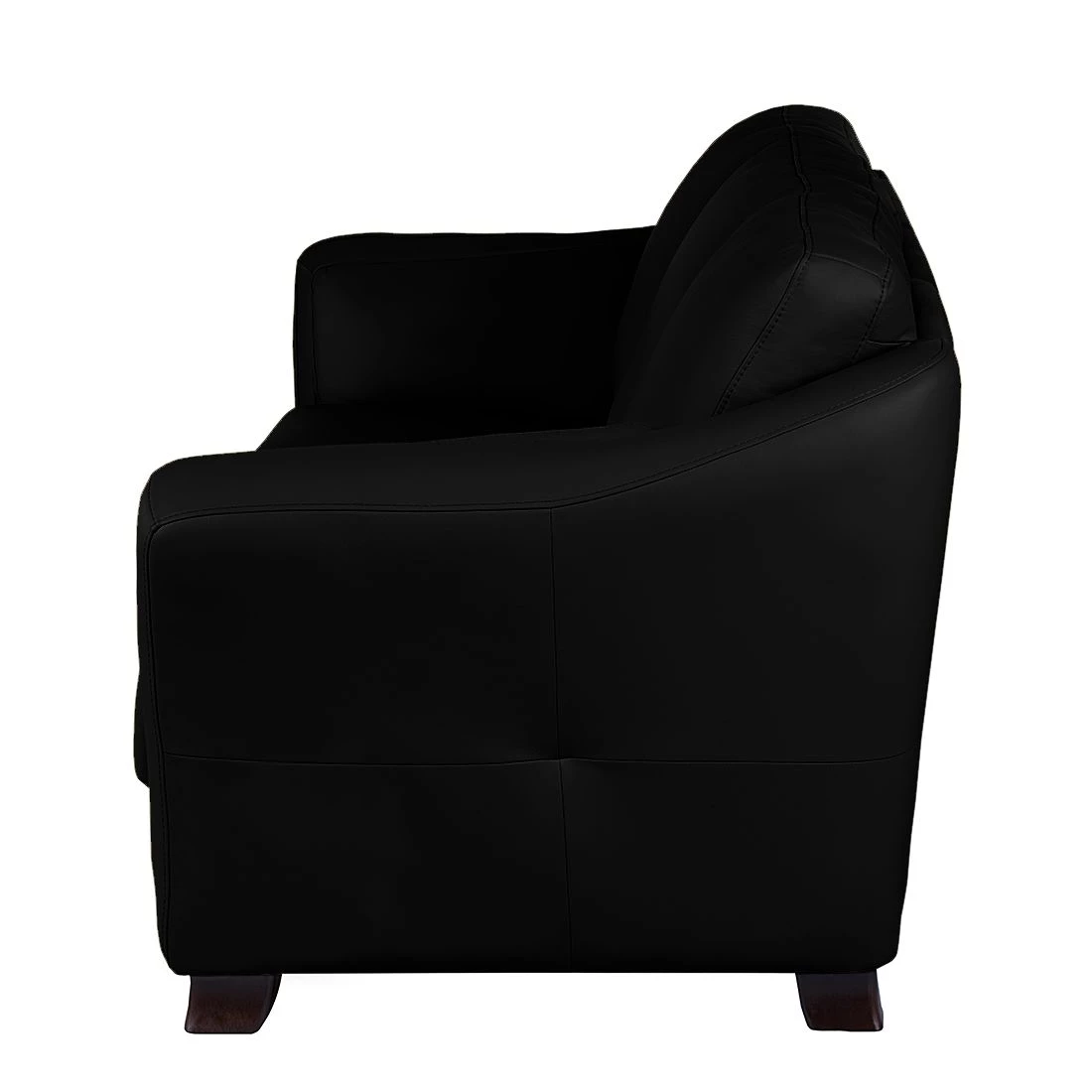 Modoform Canapé convertible Toucy - Cuir véritable noir 8 Modoform Canapé convertible Toucy - Cuir véritable noir – Image 8