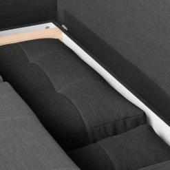 Canapé convertible Upwell - Anthracite -Canapés Soldes Magasin schlafsofa upwell strukturstoff anthrazit 5051380