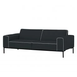 Studio Copenhagen Canapé Ampio Duo (3 places) Tissu - Tissu Floreana : Anthracite - Noir