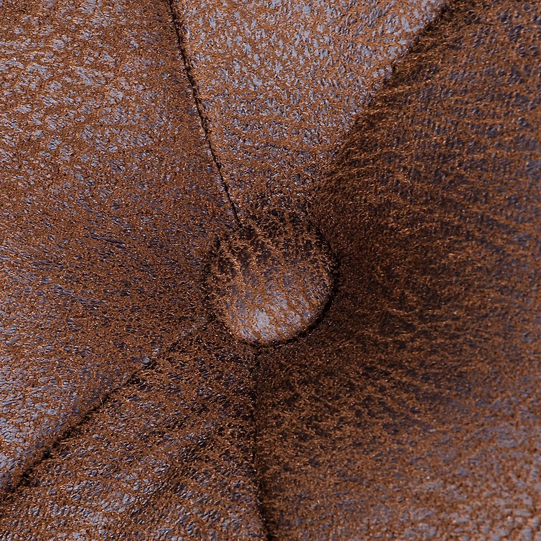 Ars manufacti Canapé Benavente (2 places) - Aspect vieux cuir marron 5 Ars manufacti Canapé Benavente (2 places) - Aspect vieux cuir marron – Image 5