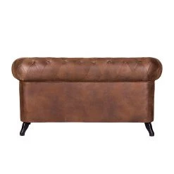 Ars manufacti Canapé Benavente (2 places) - Aspect vieux cuir marron 15 Ars manufacti Canapé Benavente (2 places) - Aspect vieux cuir marron -Canapés Soldes Magasin sofa benavente 2 sitzer antiklederlook braun 405852