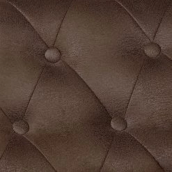 Ars manufacti Canapé Benavente (2 places) - Aspect vieux cuir marron foncé -Canapés Soldes Magasin sofa benavente 2 sitzer antiklederoptik dunkelbraun 437398