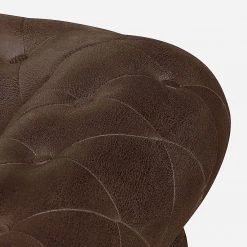 Ars manufacti Canapé Benavente (2 places) - Aspect vieux cuir marron foncé -Canapés Soldes Magasin sofa benavente 2 sitzer antiklederoptik dunkelbraun 437400