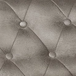 Ars manufacti Canapé Benavente (2 places) - Aspect vieux cuir argenté -Canapés Soldes Magasin sofa benavente 2 sitzer antiklederoptik silber 1757590