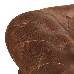 Ars manufacti Canapé Benavente (3 places) - Aspect vieux cuir marron -Canapés Soldes Magasin sofa benavente 3 sitzer antiklederlook braun 405730