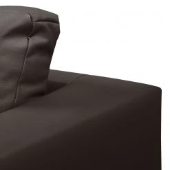 Ars manufacti Canapé Bexwell I (3 places) - Imitation cuir - Cuir synthétique Madara: Marron foncé -Canapés Soldes Magasin sofa bexwell 3 sitzer kunstleder braun 5052416