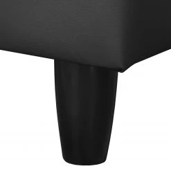 Ars manufacti Canapé Bexwell I (2 places) - Imitation cuir - Cuir synthétique Madara: Noir -Canapés Soldes Magasin sofa bexwell 3 sitzer kunstleder schwarz 5052384