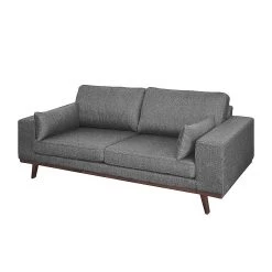 Mørteens Canapé Billund I (2 places) - Gris -Canapés Soldes Magasin sofa billund 2 sitzer strukturstoff grau 495769
