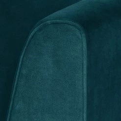 Jack & Alice Canapé Blomma (2 places) - Bleu pétrole - Noyer -Canapés Soldes Magasin sofa blomma 3 sitzer samtstoff petrol nussbaum 3671265